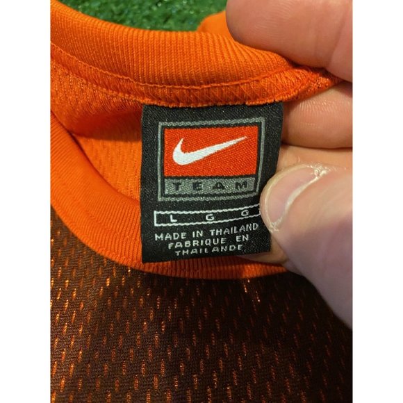 Vintage Cleveland Browns shirt large Nike orange adult 90s Y2K long sleeve - Picture 3 of 11